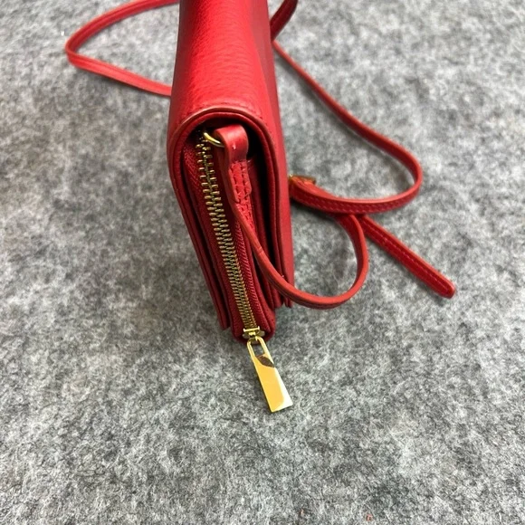 Vince Camuto Bold Red Crossbody Bag - Picture 2 of 10